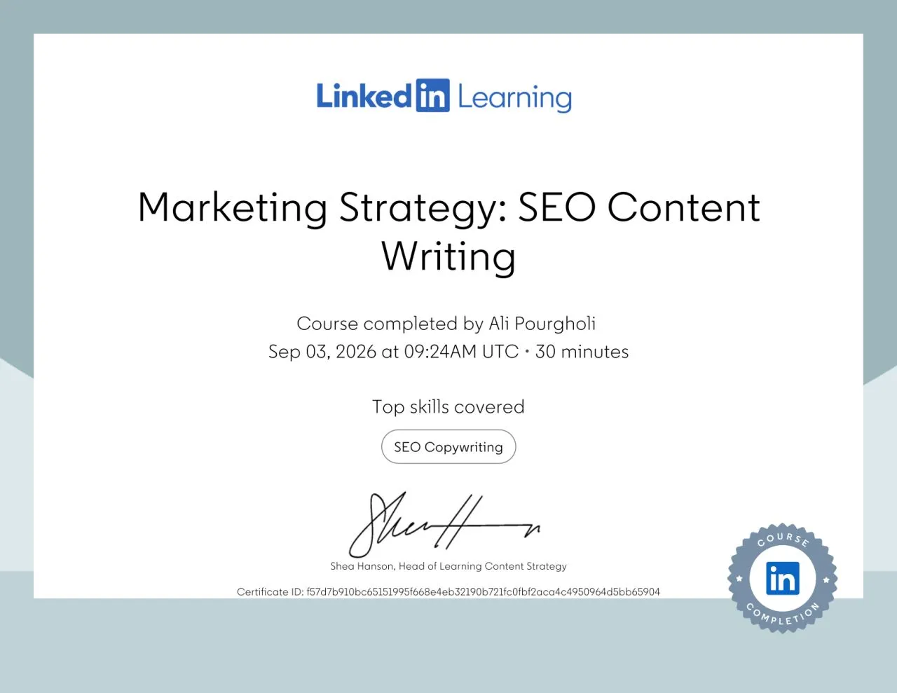 Marketing Strategy: SEO Content Writing