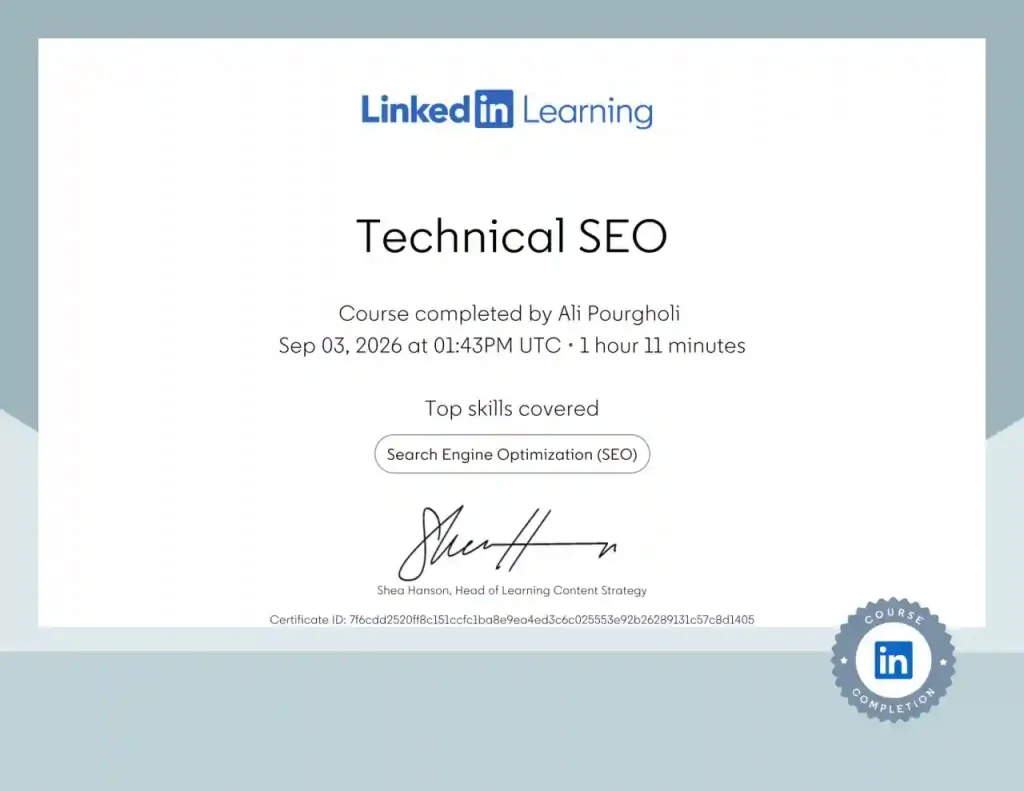 Technical SEO